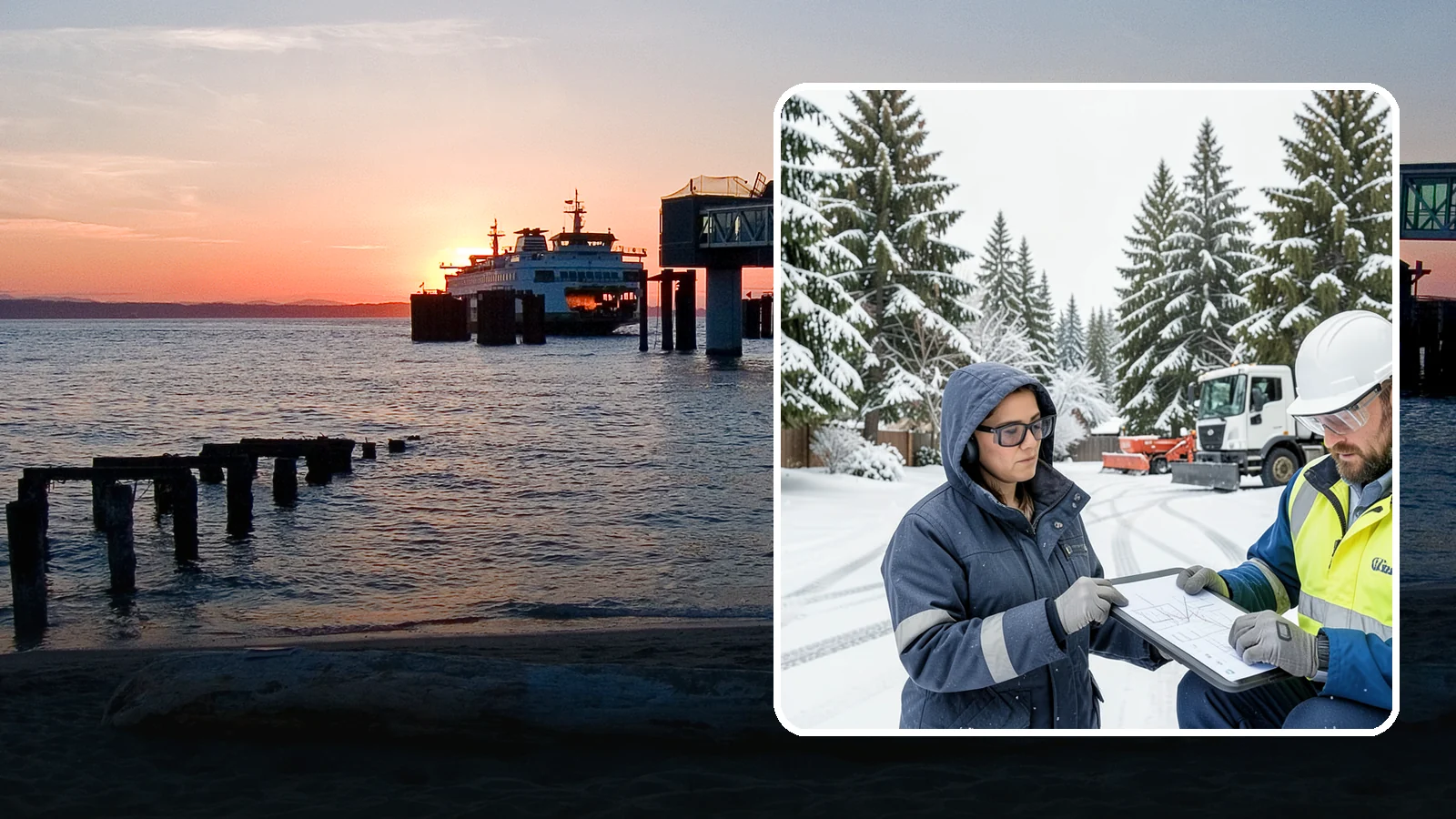 Snow Documentation in Edmonds, Snohomish County, WA - We document every snow event and service on your Western Washington property to create a defensible winter record.