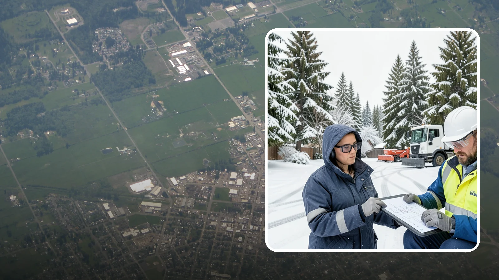 Snow Documentation in Enumclaw, King County, WA - We document every snow event and service on your Western Washington property to create a defensible winter record.