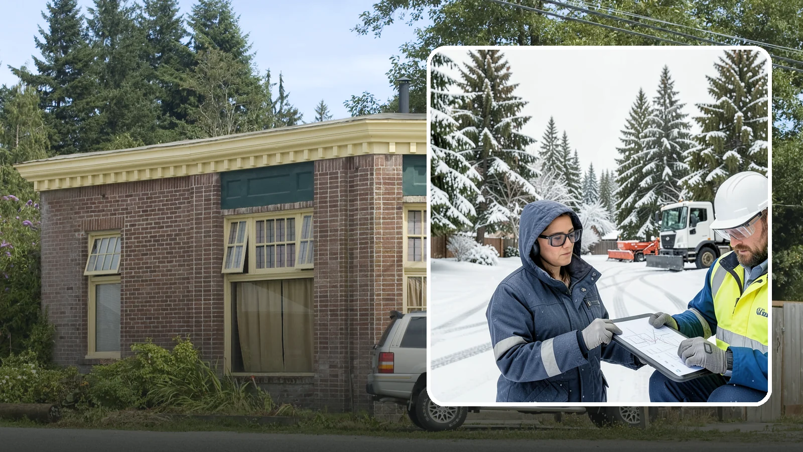 Snow Documentation in Hamilton, Skagit County, WA - We document every snow event and service on your Western Washington property to create a defensible winter record.
