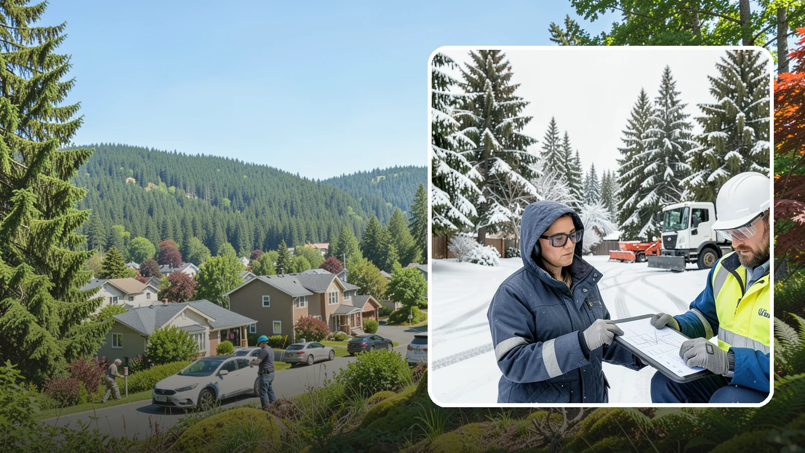 Snow Documentation in Index, Snohomish County, WA - We document every snow event and service on your Western Washington property to create a defensible winter record.