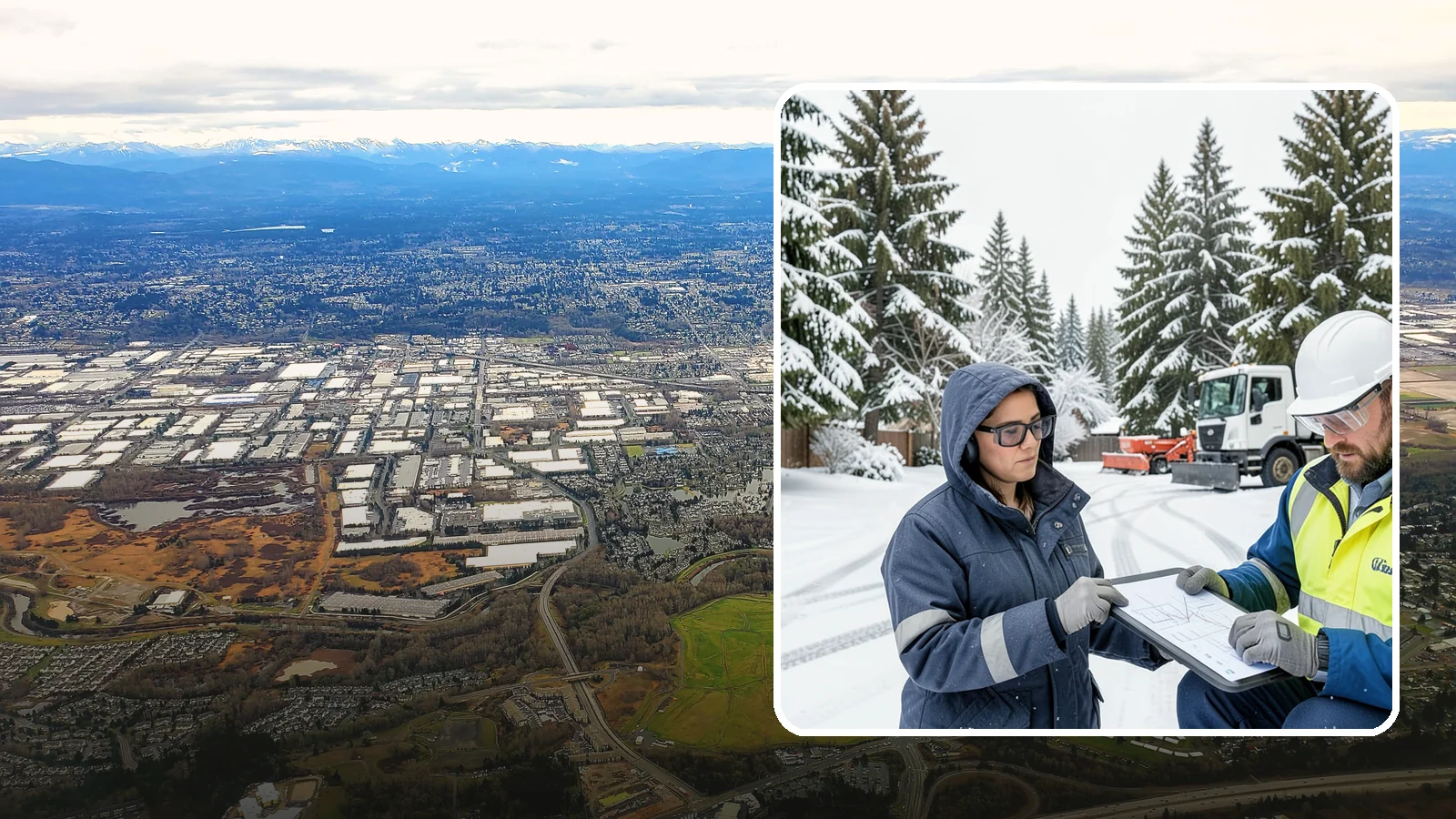 Snow Documentation in Kent, King County, WA - We document every snow event and service on your Western Washington property to create a defensible winter record.