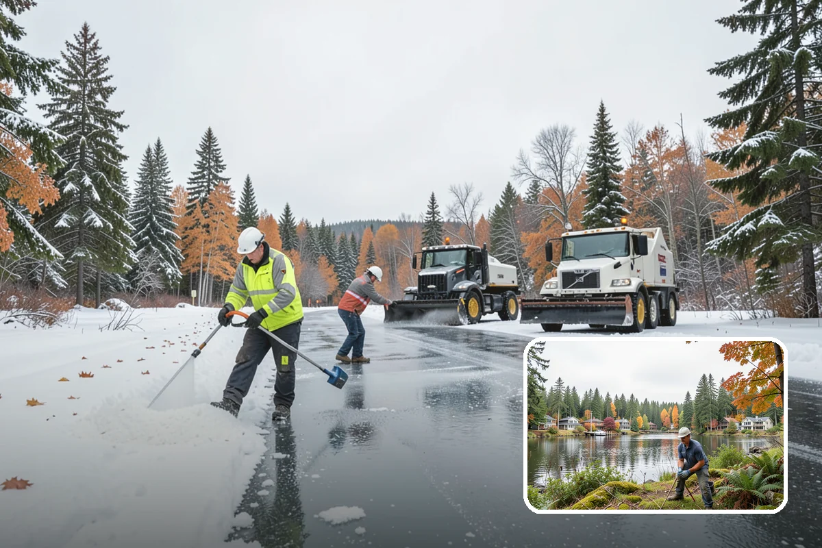 Snow Documentation in La Conner, Skagit County, WA - Creates a defensible record of every event