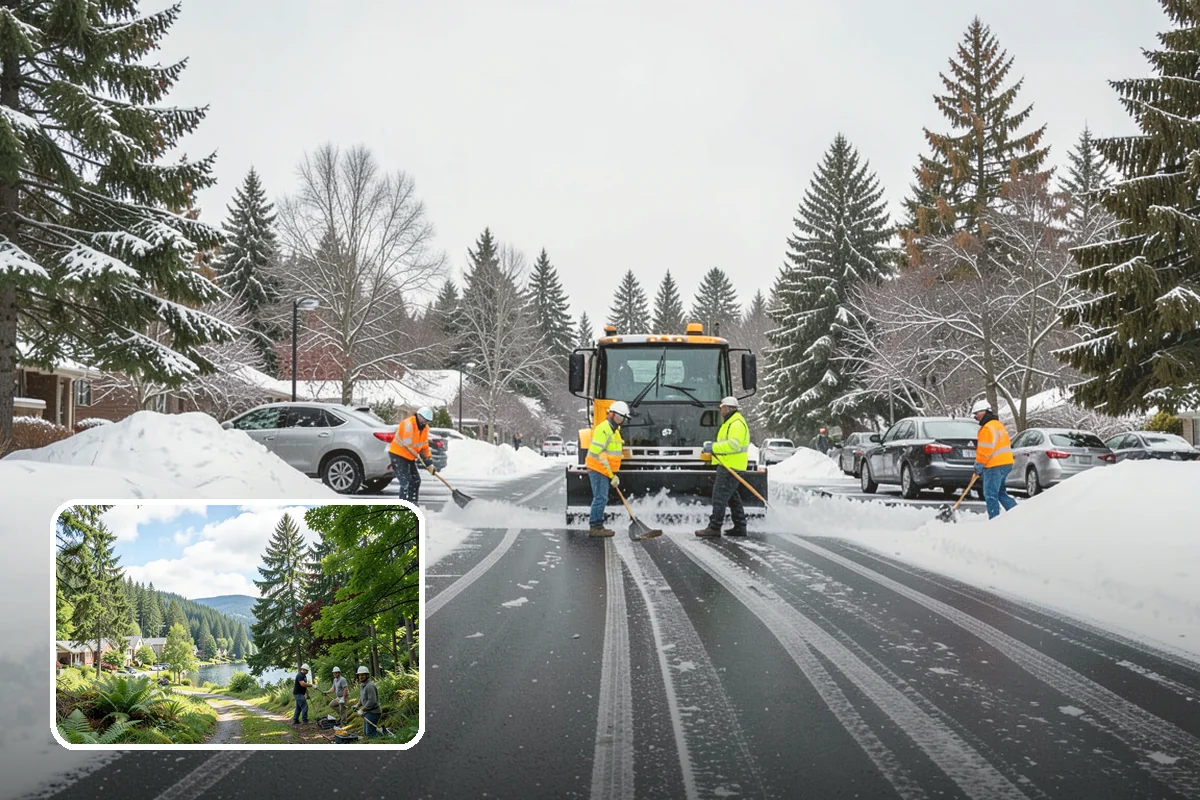 Snow Documentation in Lake Forest Park, King County, WA - Creates a defensible record of every event