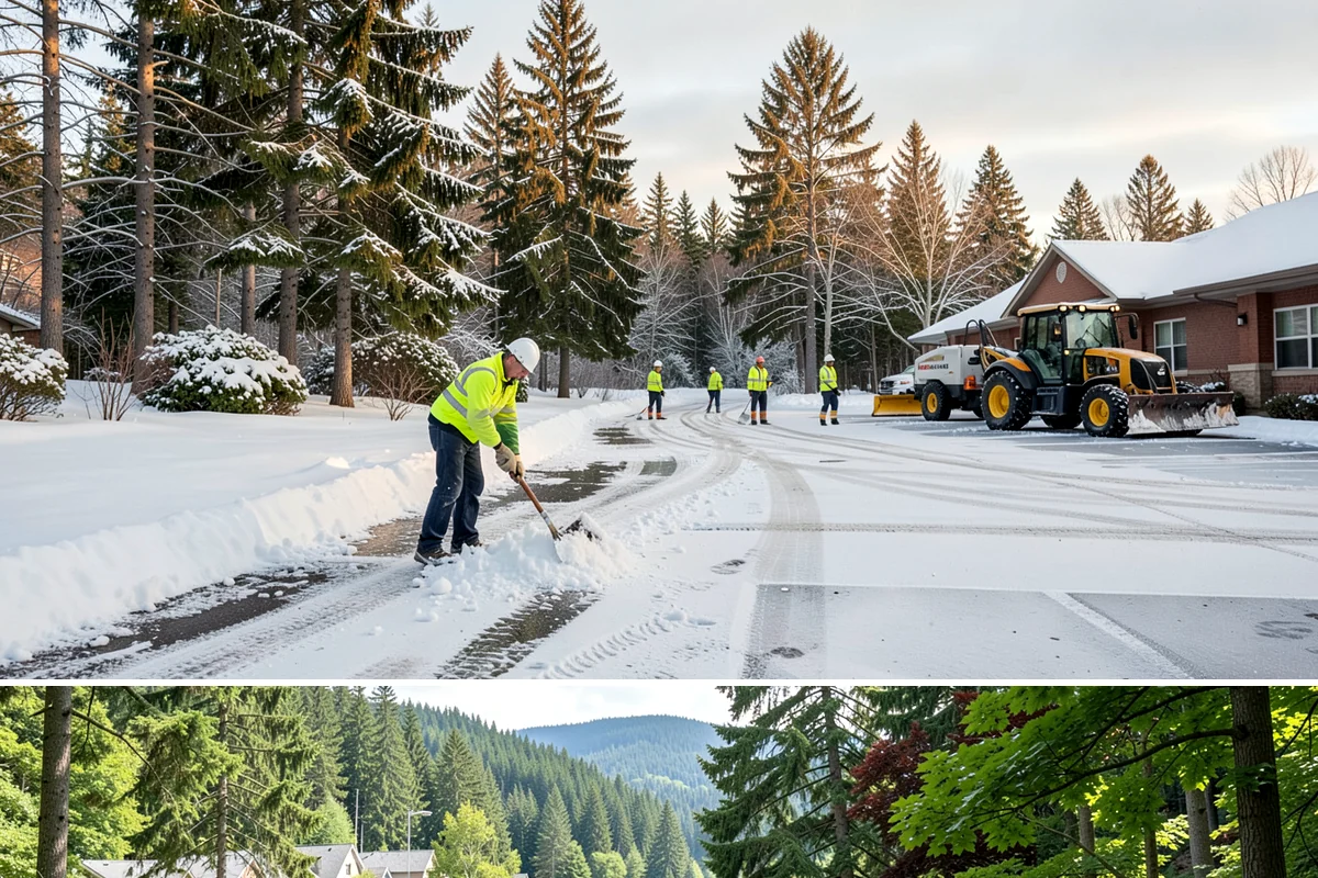 Snow Documentation in Lake Forest Park, King County, WA - Captured for every snow event across the full winter season.