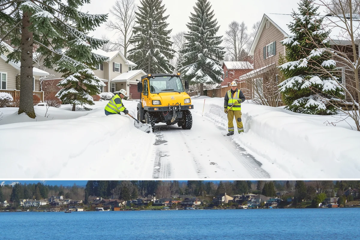 Snow Documentation in Lake Stevens, Snohomish County, WA - Captured for every snow event across the full winter season.