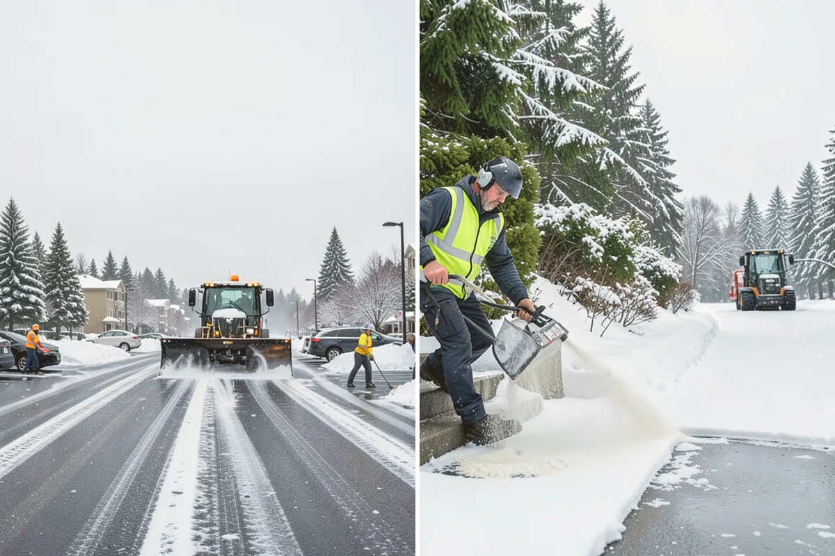 Snow Documentation in Langley, Island County, WA - Record snowfall and conditions per event