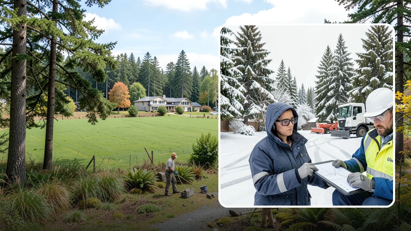 Snow Documentation in Lyman, Skagit County, WA - We document every snow event and service on your Western Washington property to create a defensible winter record.
