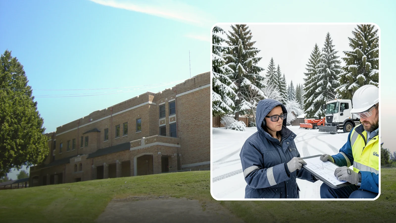 Snow Documentation in Maple Valley, King County, WA - We document every snow event and service on your Western Washington property to create a defensible winter record.