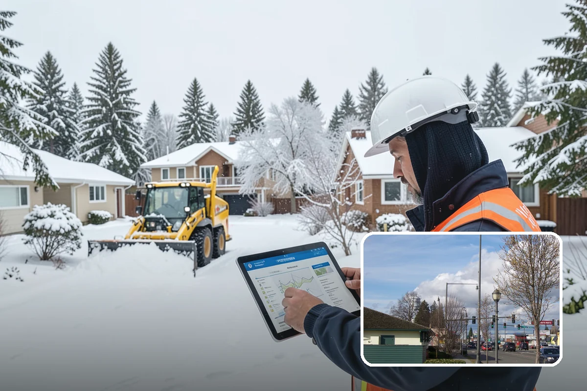 Snow Documentation in Marysville, Snohomish County, WA - Creates a defensible record of every event