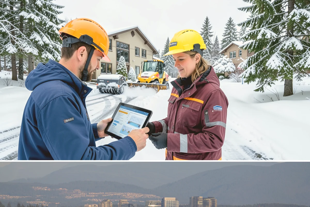 Snow Documentation in Medina, King County, WA - Captured for every snow event across the full winter season.
