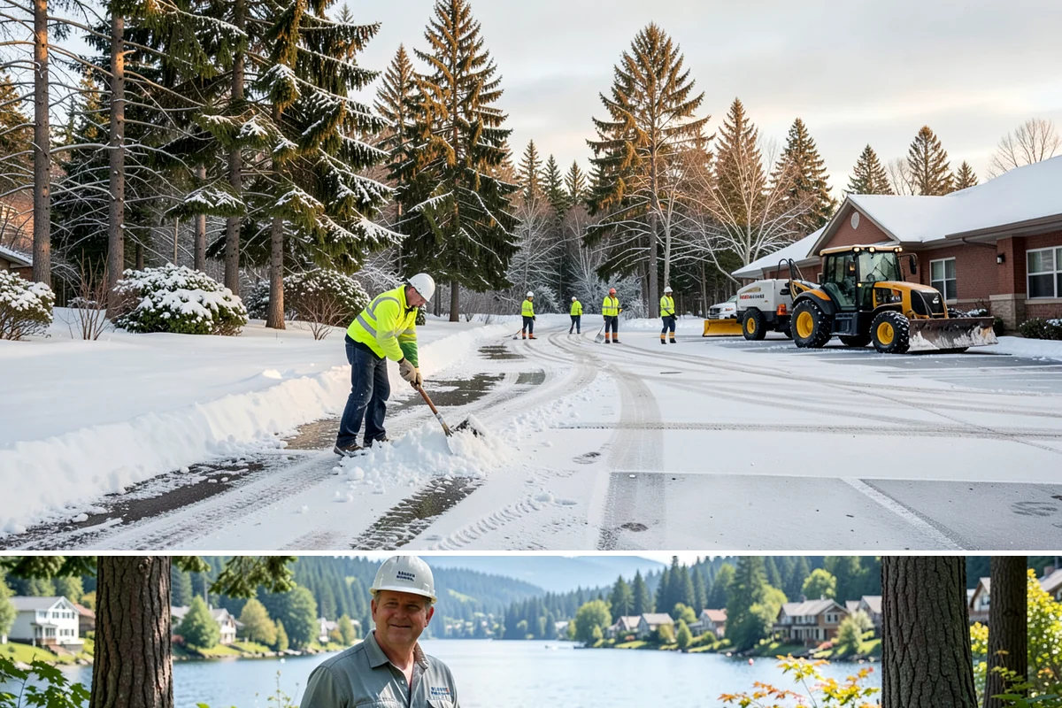 Snow Documentation in Milton, King County, WA - Captured for every snow event across the full winter season.