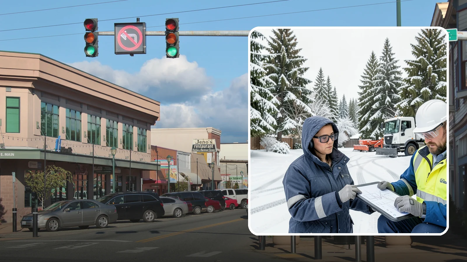 Snow Documentation in Monroe, Snohomish County, WA - We document every snow event and service on your Western Washington property to create a defensible winter record.