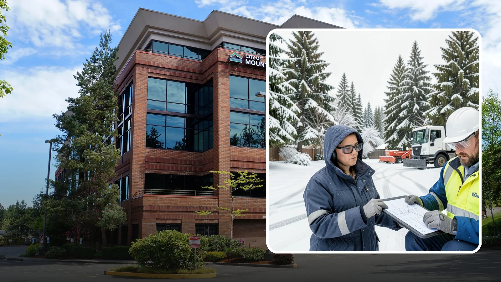 Snow Documentation in Mountlake Terrace, Snohomish County, WA - We document every snow event and service on your Western Washington property to create a defensible winter record.