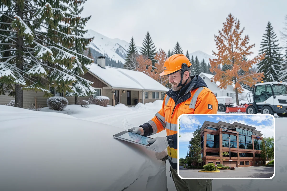 Snow Documentation in Mountlake Terrace, Snohomish County, WA - Creates a defensible record of every event