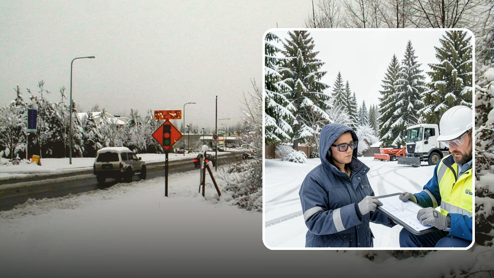Snow Documentation in Newcastle, King County, WA - We document every snow event and service on your Western Washington property to create a defensible winter record.