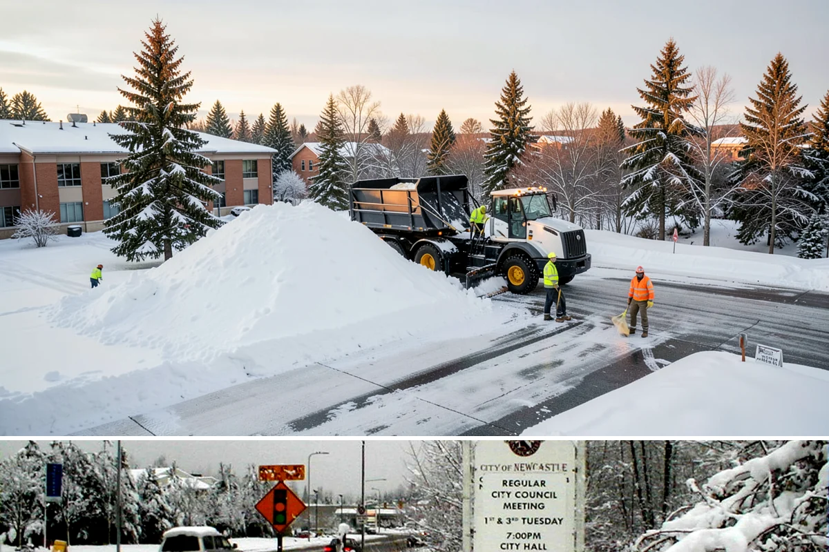 Snow Documentation in Newcastle, King County, WA - Captured for every snow event across the full winter season.