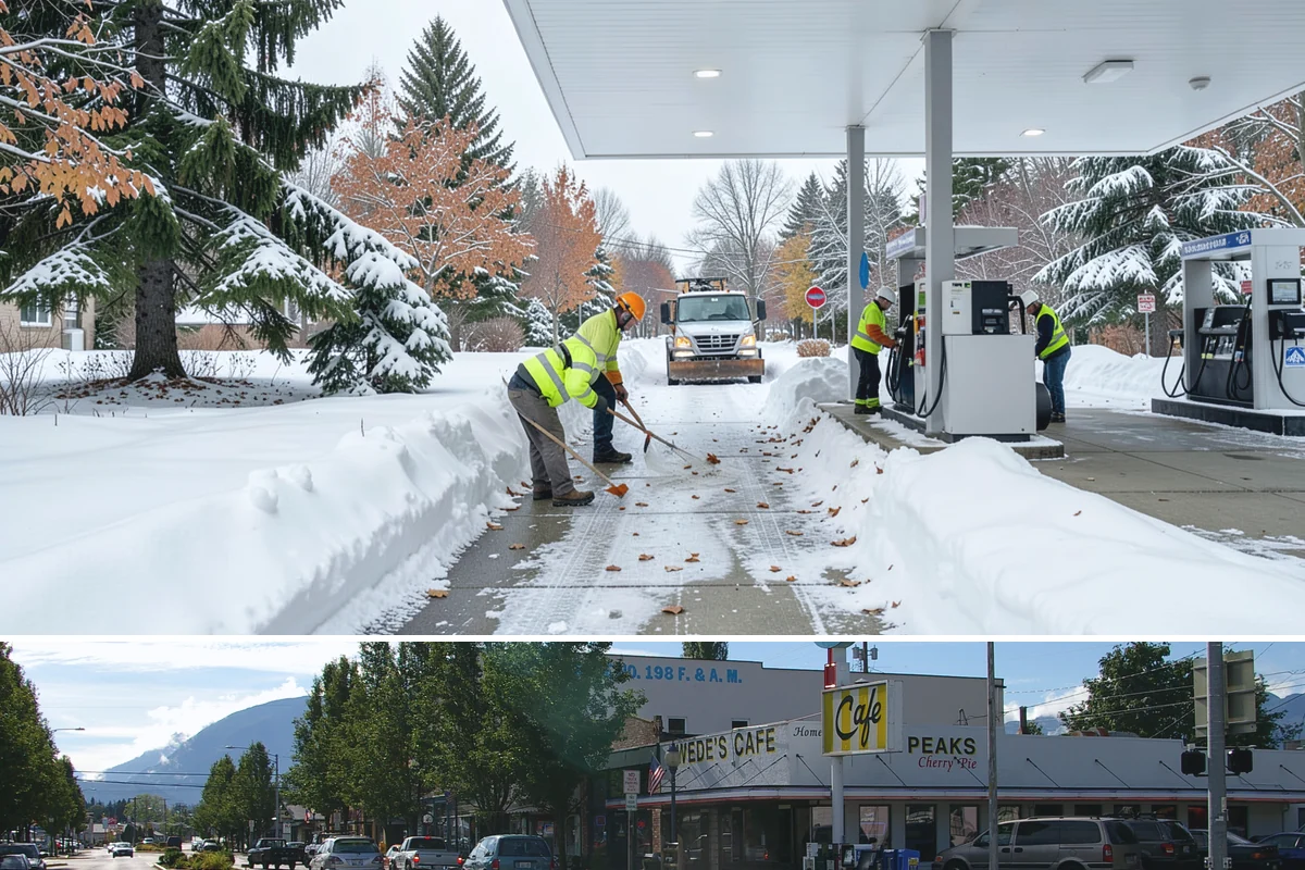 Snow Documentation in North Bend, King County, WA - Captured for every snow event across the full winter season.
