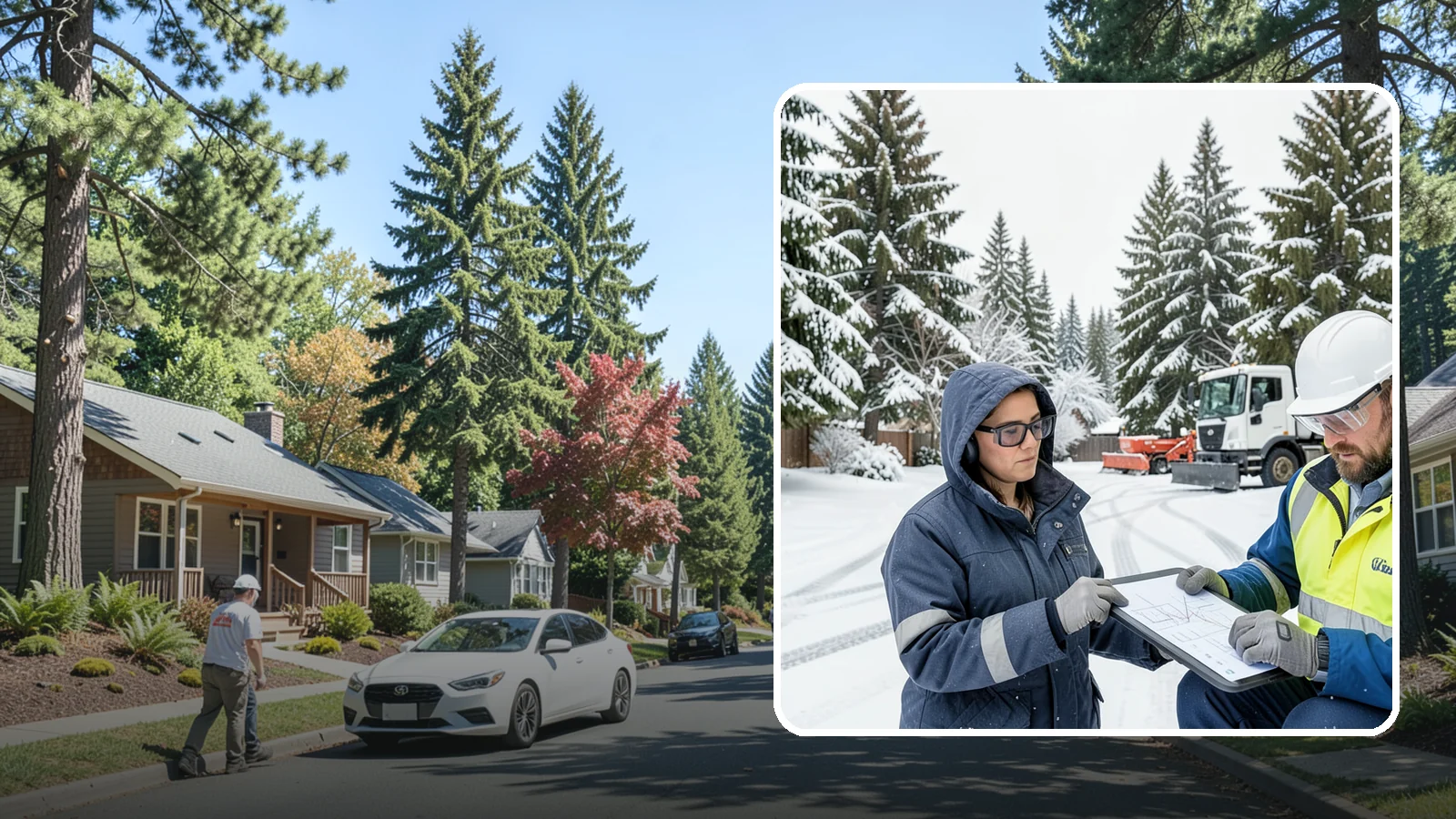 Snow Documentation in Orting, Pierce County, WA - We document every snow event and service on your Western Washington property to create a defensible winter record.