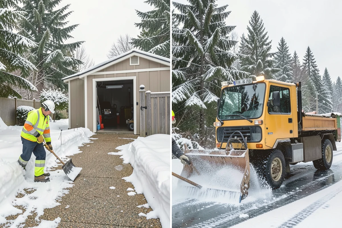 Snow Documentation in Orting, Pierce County, WA - Record snowfall and conditions per event