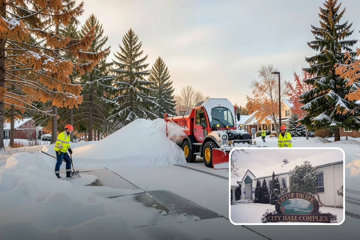 Snow Documentation in Pacific, King County, WA - Creates a defensible record of every event