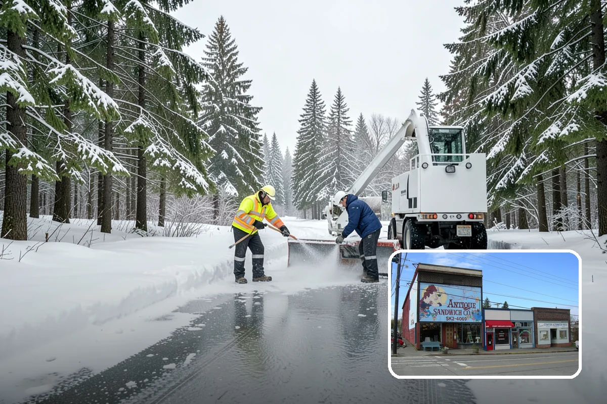 Snow Documentation in Ruston, Pierce County, WA - Creates a defensible record of every event