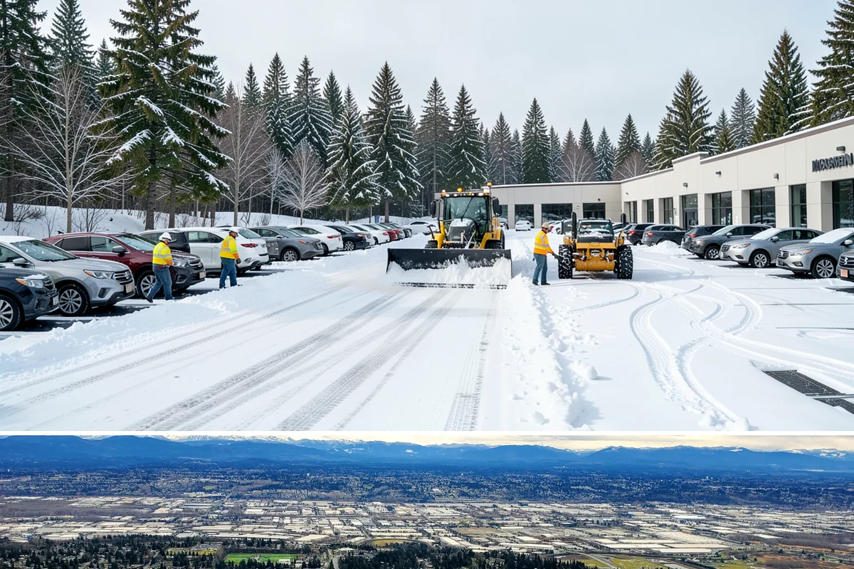 Snow Documentation in SeaTac, King County, WA - Captured for every snow event across the full winter season.