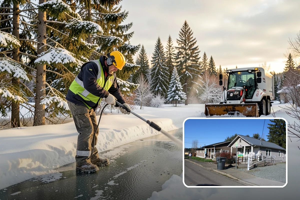 Snow Documentation in South Prairie, Pierce County, WA - Creates a defensible record of every event