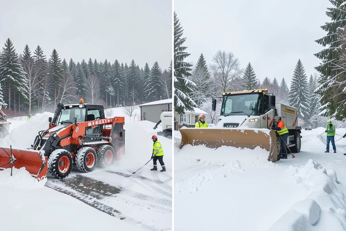 Snow Documentation in South Prairie, Pierce County, WA - Record snowfall and conditions per event