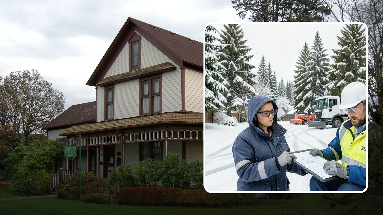Snow Documentation in Sumner, Pierce County, WA - We document every snow event and service on your Western Washington property to create a defensible winter record.