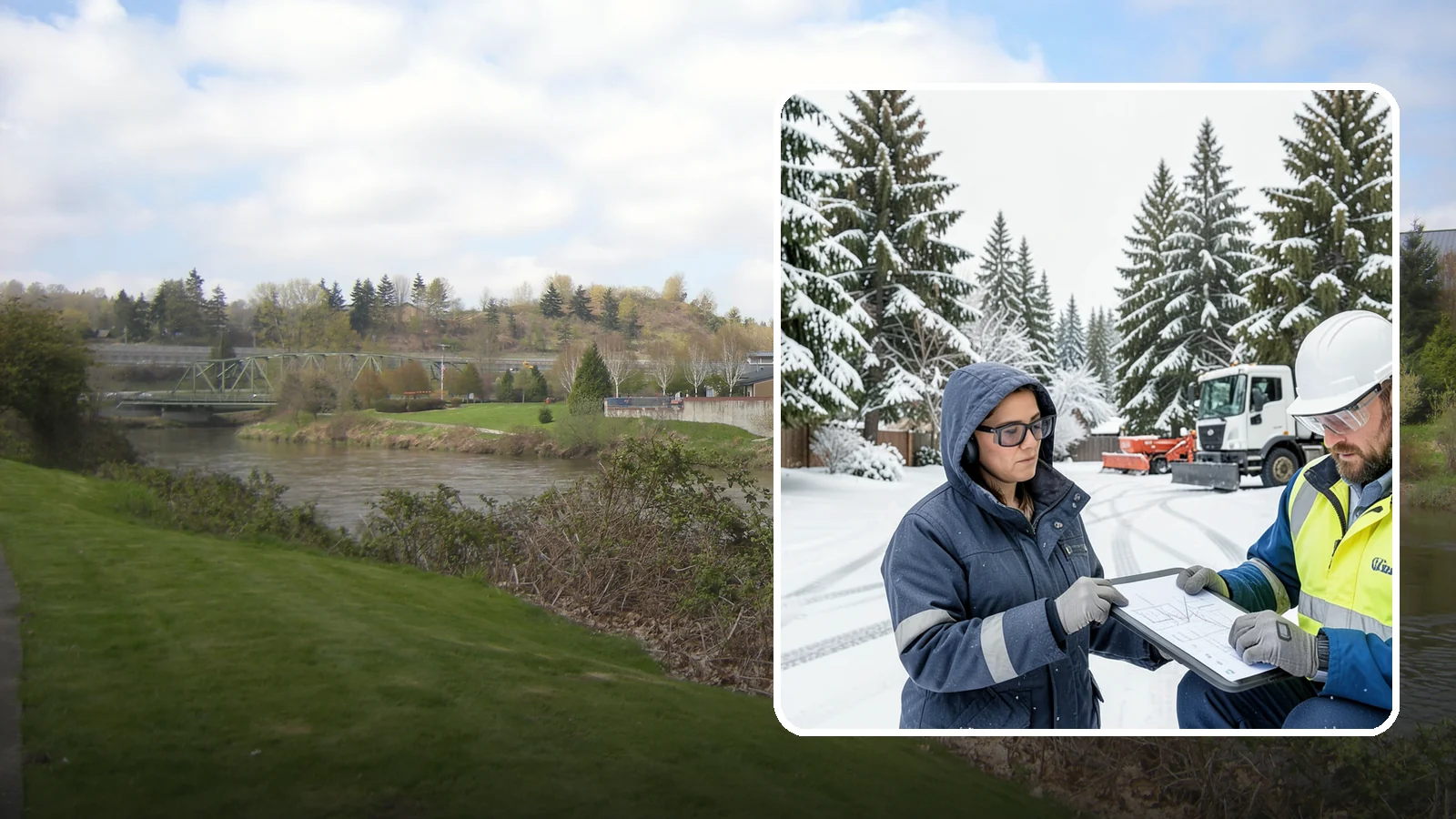 Snow Documentation in Tukwila, King County, WA - We document every snow event and service on your Western Washington property to create a defensible winter record.