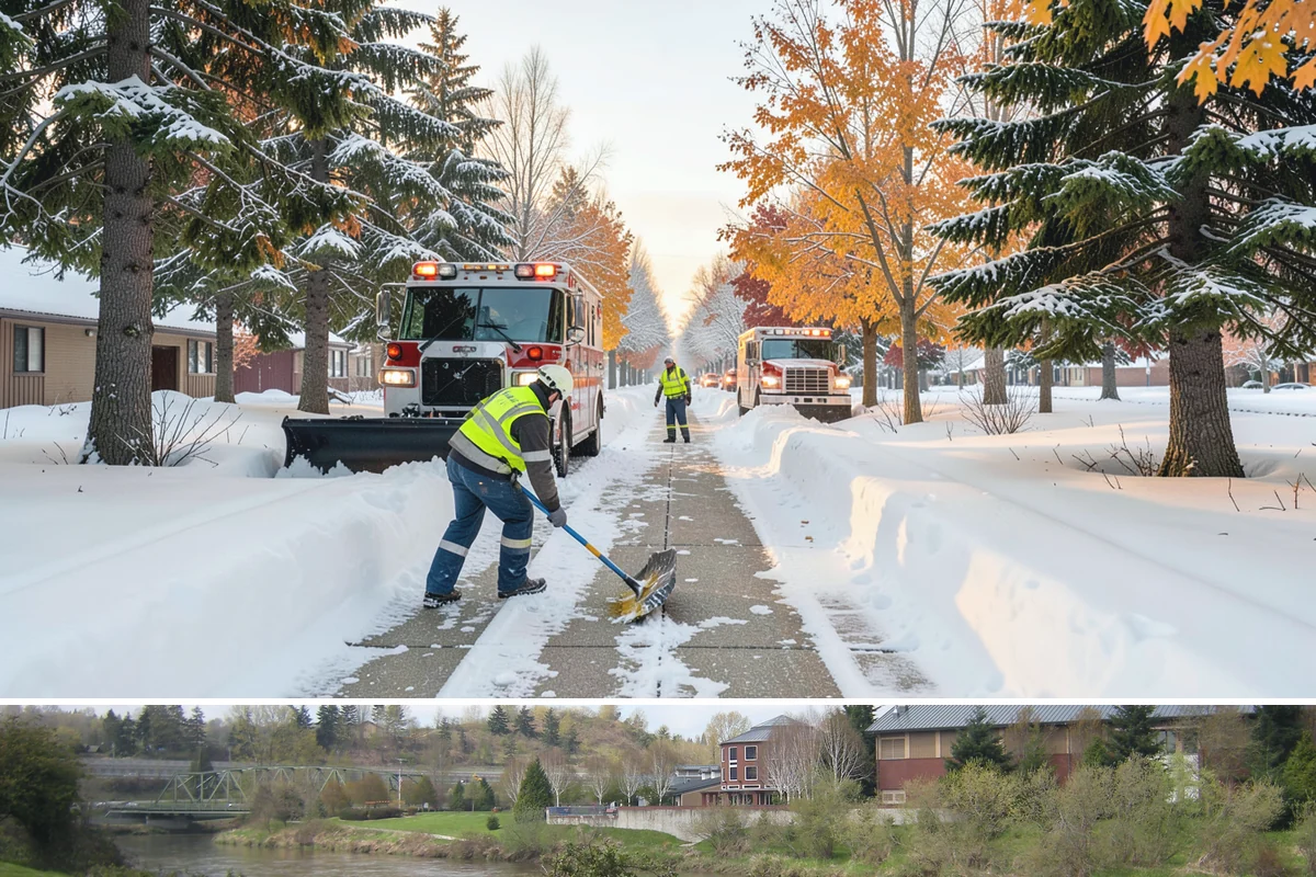 Snow Documentation in Tukwila, King County, WA - Captured for every snow event across the full winter season.