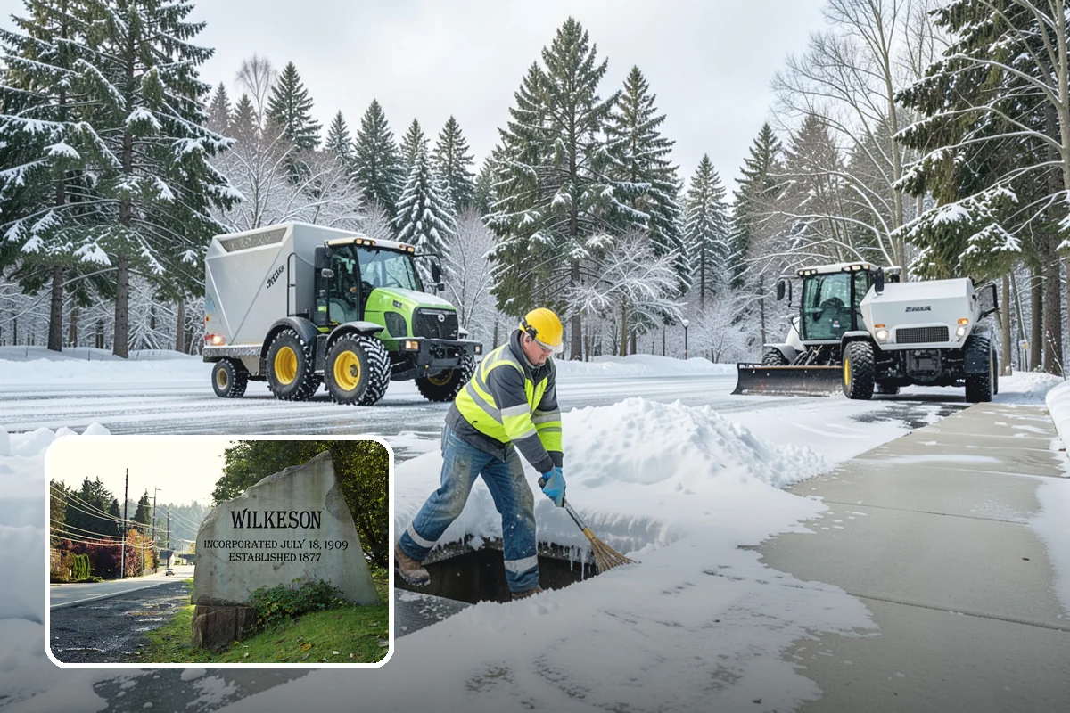 Snow Documentation in Wilkeson, Pierce County, WA - Creates a defensible record of every event