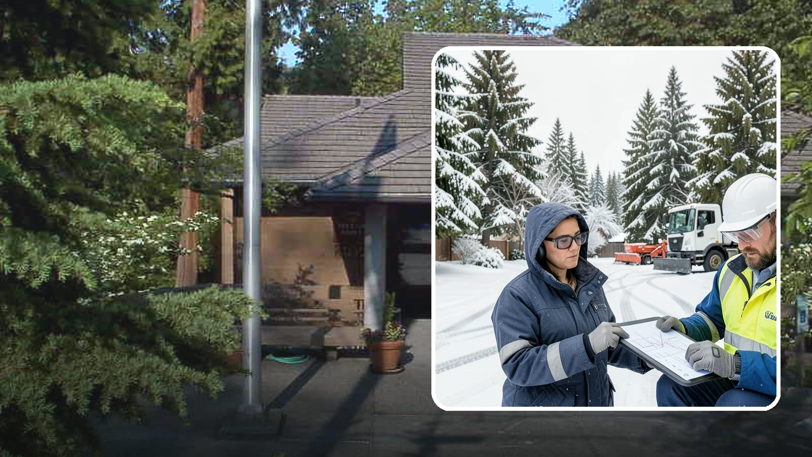 Snow Documentation in Yarrow Point, King County, WA - We document every snow event and service on your Western Washington property to create a defensible winter record.