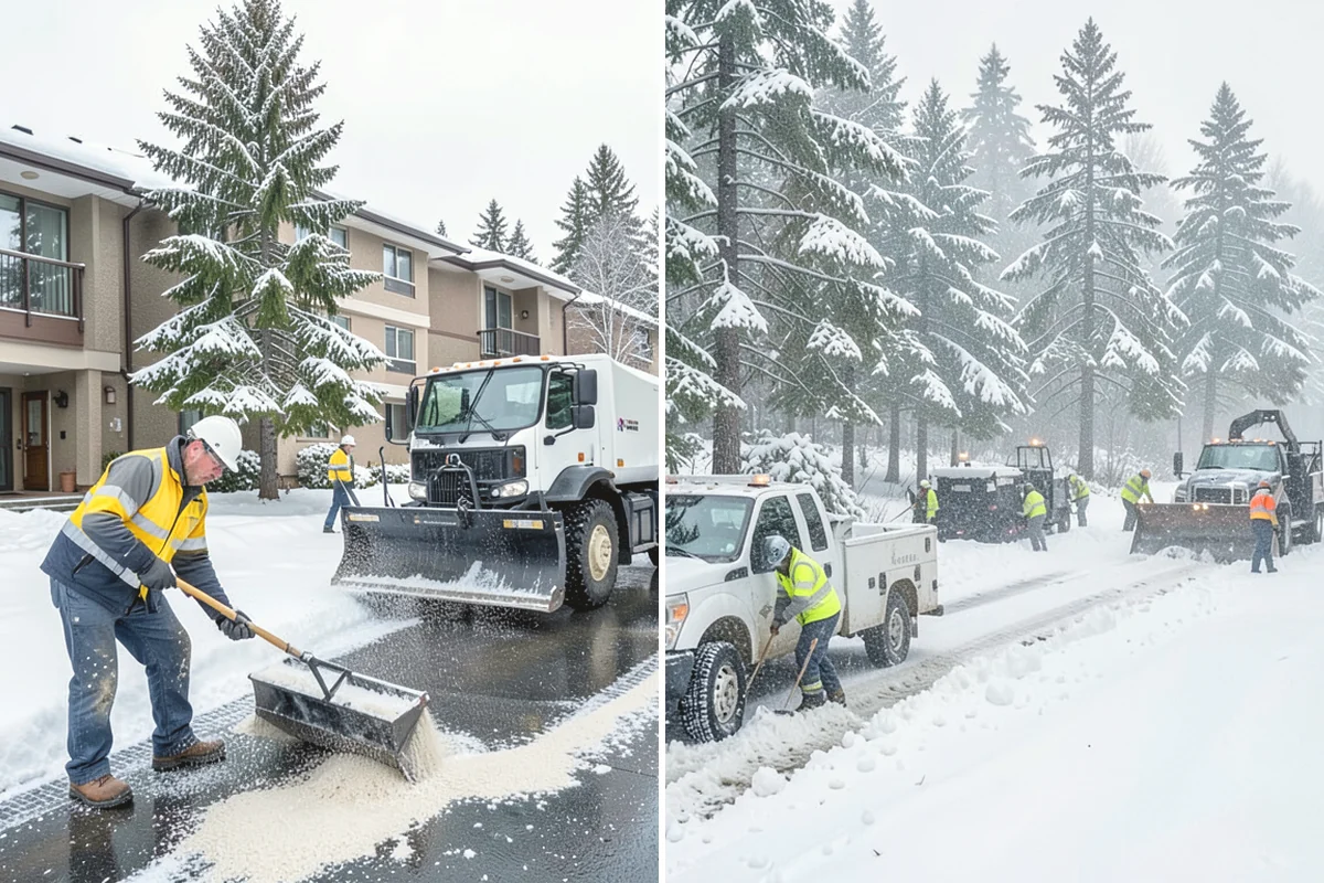 Snow Documentation in Yarrow Point, King County, WA - Record snowfall and conditions per event