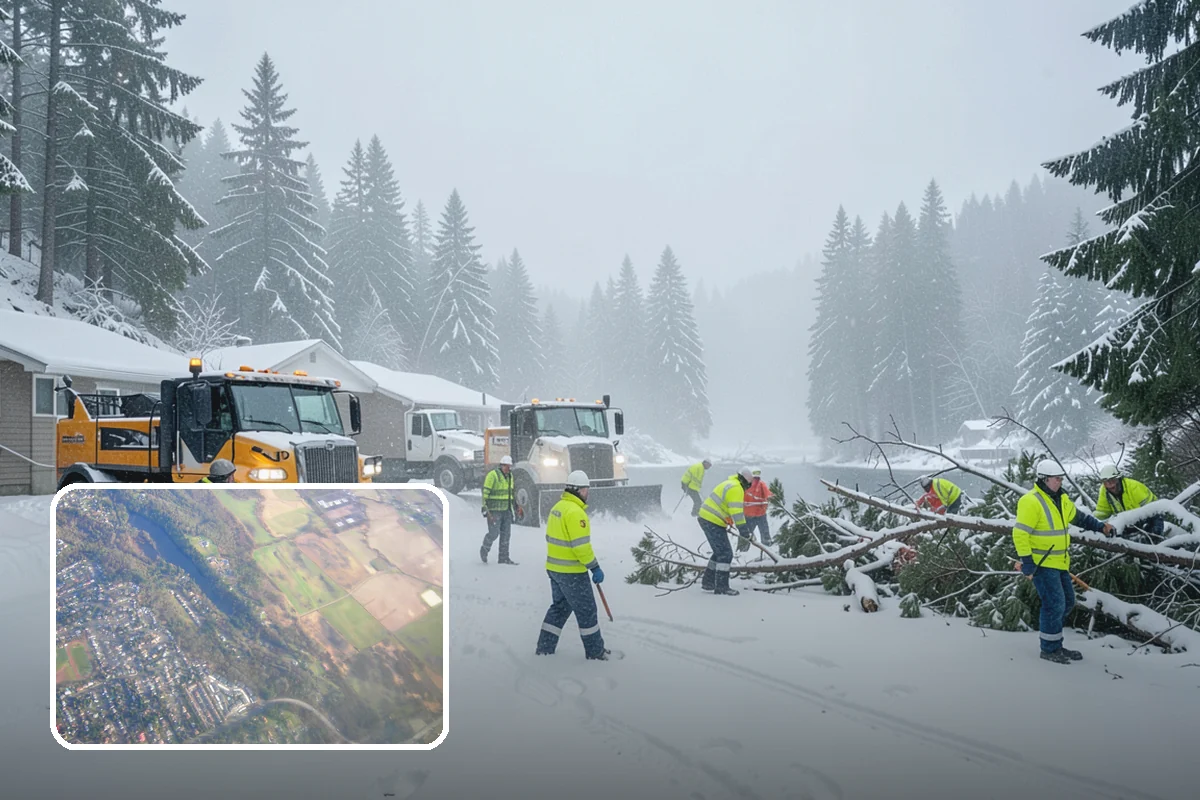 Snow Drift Removal in Algona, King County, WA - Targeted clearing of wind-built drifts