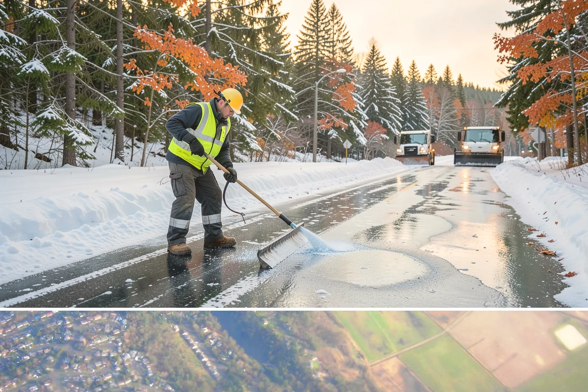 Snow Drift Removal in Algona, King County, WA - Drifting is worst during windy cold snaps, most common from December through February.