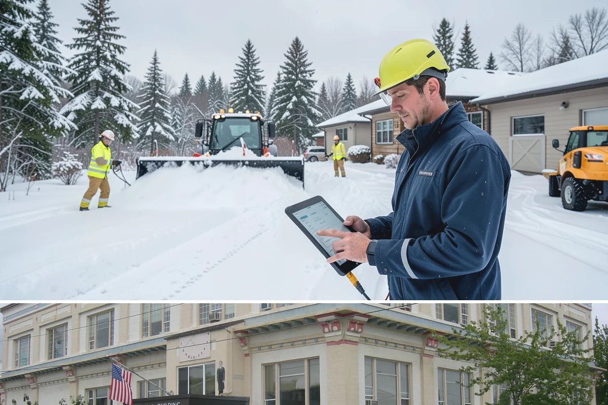 Snow Drift Removal in Anacortes, Skagit County, WA - Drifting is worst during windy cold snaps, most common from December through February.