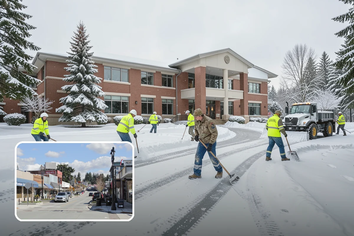 Snow Drift Removal in Bothell, King County, WA - Targeted clearing of wind-built drifts