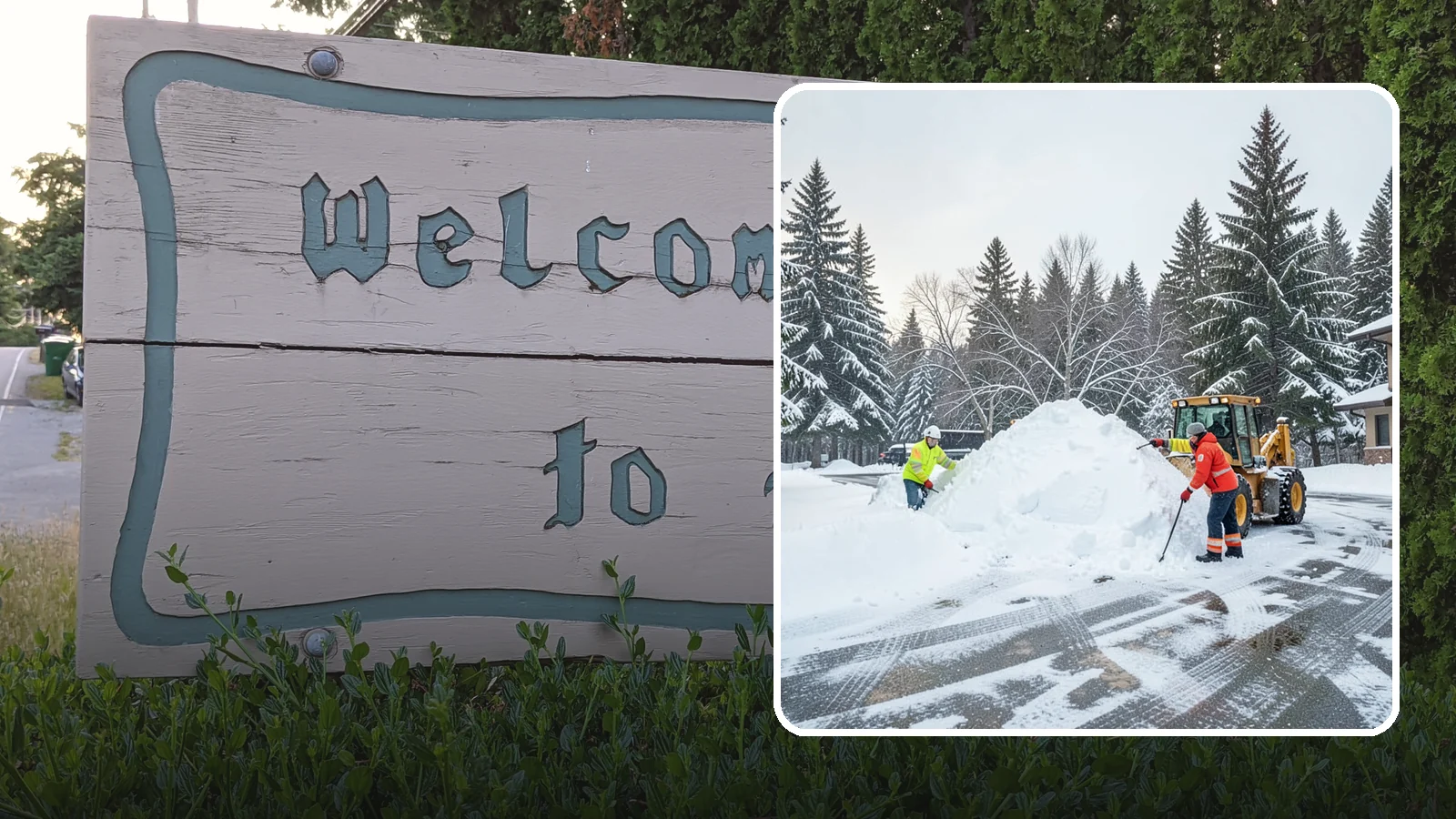Snow Drift Removal in Brier, Snohomish County, WA - We clear the deep drifts that wind piles against your buildings, gates, and driveways during a storm.