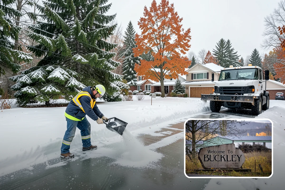 Snow Drift Removal in Buckley, Pierce County, WA - Targeted clearing of wind-built drifts