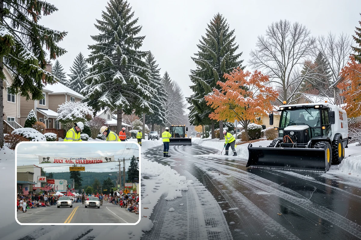 Snow Drift Removal in Carnation, King County, WA - Targeted clearing of wind-built drifts