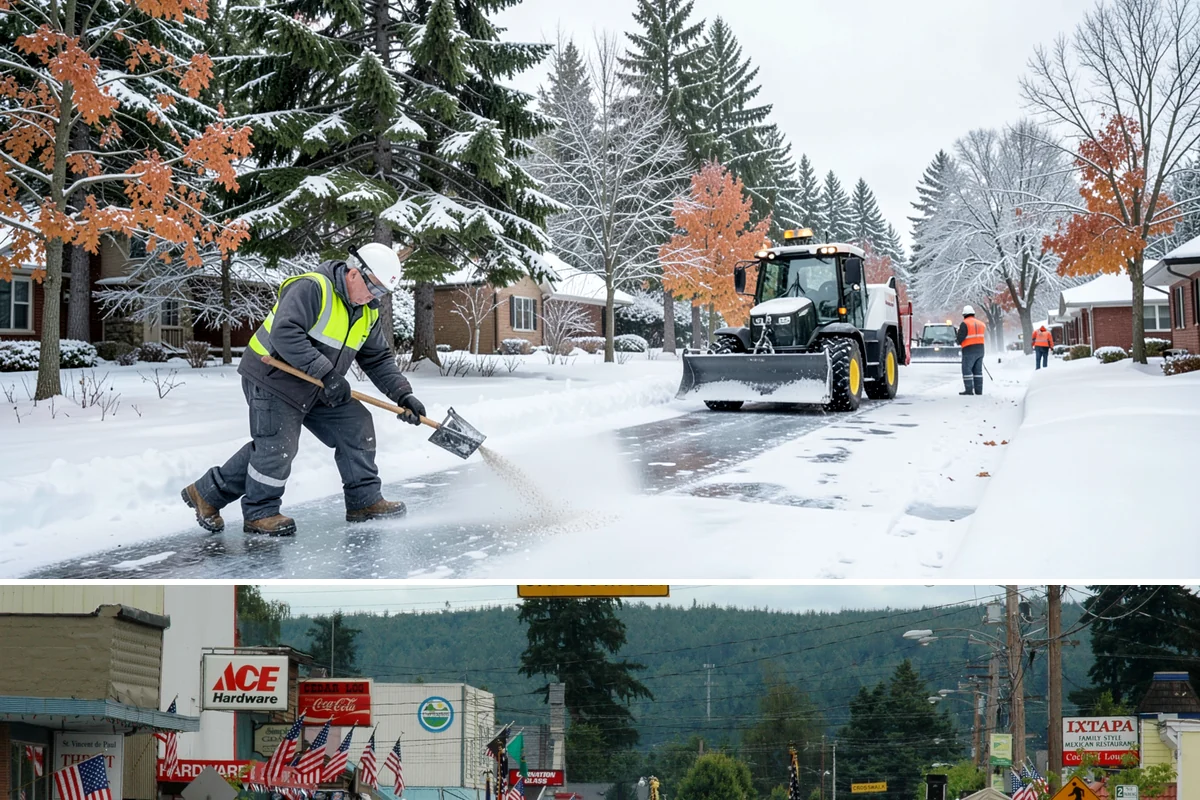 Snow Drift Removal in Carnation, King County, WA - Drifting is worst during windy cold snaps, most common from December through February.