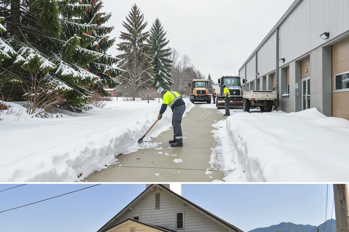 Snow Drift Removal in Concrete, Skagit County, WA - Drifting is worst during windy cold snaps, most common from December through February.