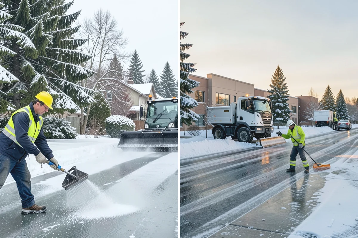 Snow Drift Removal in Darrington, Snohomish County, WA - Identify drift zones along walls, fences, and entries