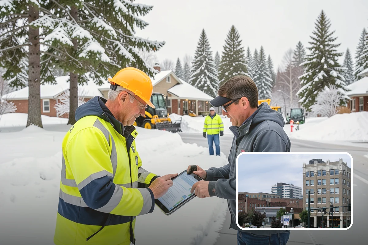 Snow Drift Removal in Everett, Snohomish County, WA - Targeted clearing of wind-built drifts