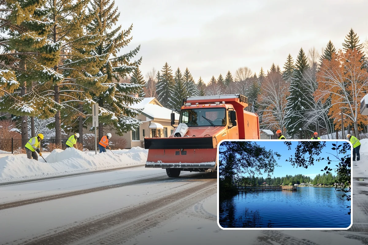 Snow Drift Removal in Federal Way, King County, WA - Targeted clearing of wind-built drifts