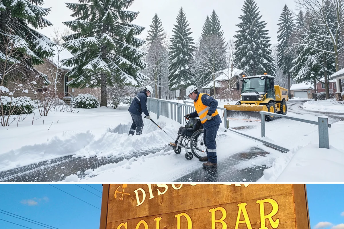 Snow Drift Removal in Gold Bar, Snohomish County, WA - Drifting is worst during windy cold snaps, most common from December through February.