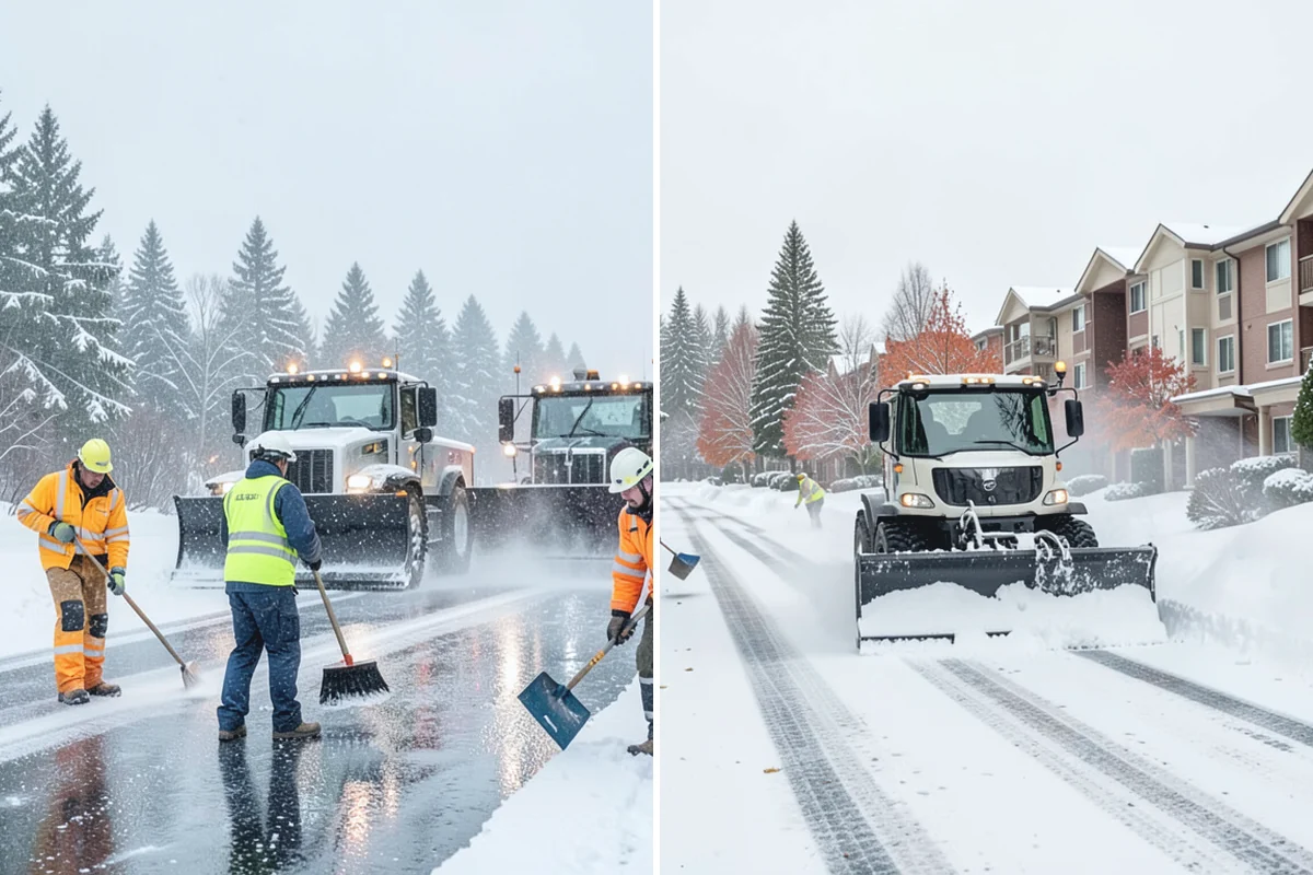 Snow Drift Removal in Hamilton, Skagit County, WA - Identify drift zones along walls, fences, and entries