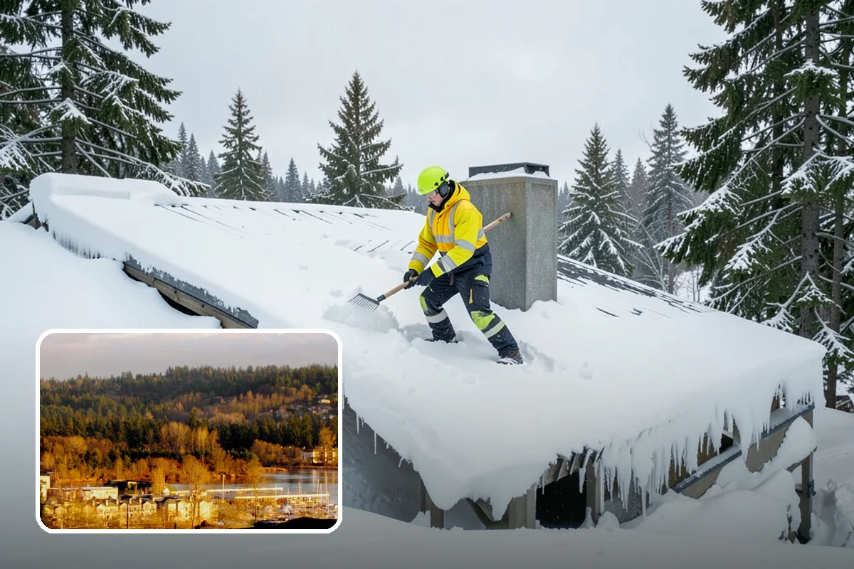 Snow Drift Removal in Kenmore, King County, WA - Targeted clearing of wind-built drifts