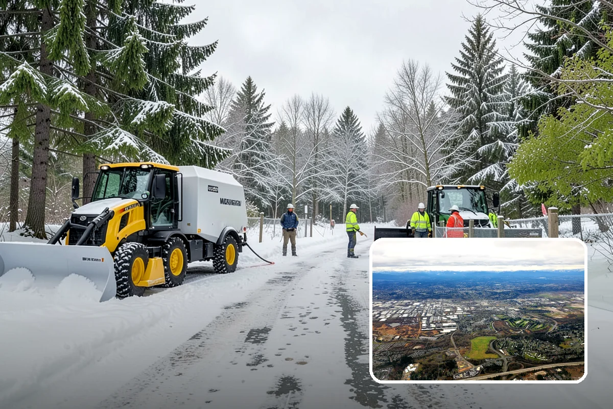 Snow Drift Removal in Kent, King County, WA - Targeted clearing of wind-built drifts